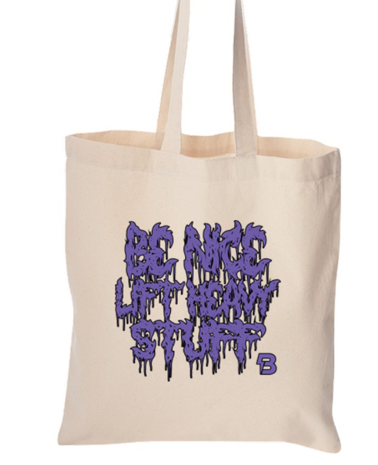 BE NICE LIFT HEAVY TOTE BAG